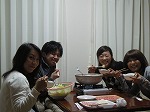河田家にて☆