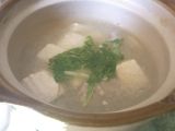 鶏肉と豆腐のみぞれ煮