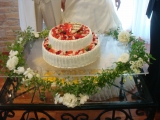 sweet wedding cake